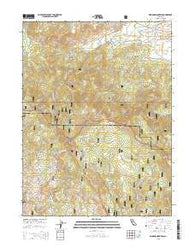 Diamond Mountain California Current topographic map, 1:24000 scale, 7.5 X 7.5 Minute, Year 2015