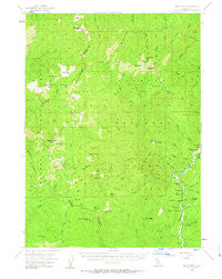 Dillon Mtn California Historical topographic map, 1:62500 scale, 15 X 15 Minute, Year 1955