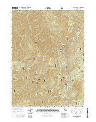 Dillon Mountain California Current topographic map, 1:24000 scale, 7.5 X 7.5 Minute, Year 2015