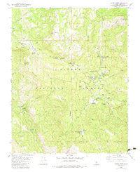 Dinkey Creek California Historical topographic map, 1:24000 scale, 7.5 X 7.5 Minute, Year 1982