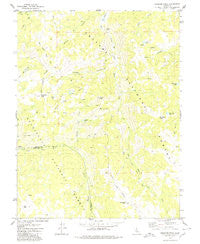 Disaster Peak California Historical topographic map, 1:24000 scale, 7.5 X 7.5 Minute, Year 1979