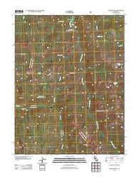 Disaster Peak California Historical topographic map, 1:24000 scale, 7.5 X 7.5 Minute, Year 2012