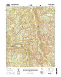 Disaster Peak California Current topographic map, 1:24000 scale, 7.5 X 7.5 Minute, Year 2015