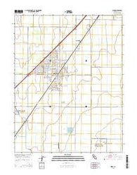 Dixon California Current topographic map, 1:24000 scale, 7.5 X 7.5 Minute, Year 2015