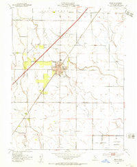 Dixon California Historical topographic map, 1:24000 scale, 7.5 X 7.5 Minute, Year 1952