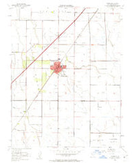Dixon California Historical topographic map, 1:24000 scale, 7.5 X 7.5 Minute, Year 1952