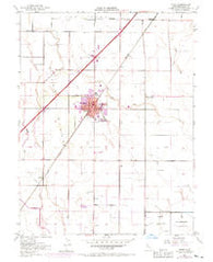 Dixon California Historical topographic map, 1:24000 scale, 7.5 X 7.5 Minute, Year 1952