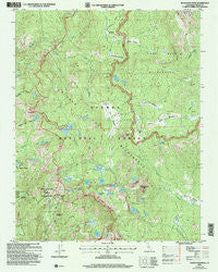 Dogtooth Peak California Historical topographic map, 1:24000 scale, 7.5 X 7.5 Minute, Year 2004