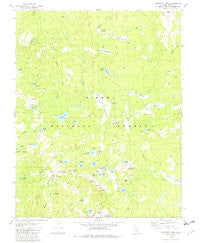 Dogtooth Peak California Historical topographic map, 1:24000 scale, 7.5 X 7.5 Minute, Year 1982