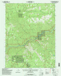 Dogwood Peak California Historical topographic map, 1:24000 scale, 7.5 X 7.5 Minute, Year 1994