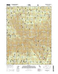 Dogwood Peak California Current topographic map, 1:24000 scale, 7.5 X 7.5 Minute, Year 2015