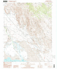Dolomite California Historical topographic map, 1:24000 scale, 7.5 X 7.5 Minute, Year 1987