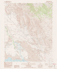 Dolomite California Historical topographic map, 1:24000 scale, 7.5 X 7.5 Minute, Year 1987