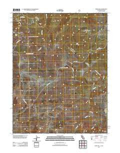 Dome Hill California Historical topographic map, 1:24000 scale, 7.5 X 7.5 Minute, Year 2012