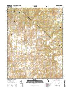 Dome Hill California Current topographic map, 1:24000 scale, 7.5 X 7.5 Minute, Year 2015