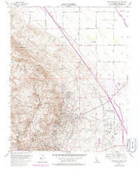 Domengine Ranch California Historical topographic map, 1:24000 scale, 7.5 X 7.5 Minute, Year 1956