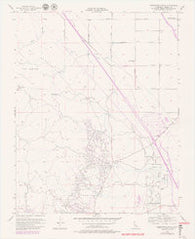 Domengine Ranch California Historical topographic map, 1:24000 scale, 7.5 X 7.5 Minute, Year 1956