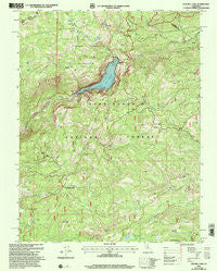 Donnell Lake California Historical topographic map, 1:24000 scale, 7.5 X 7.5 Minute, Year 2001