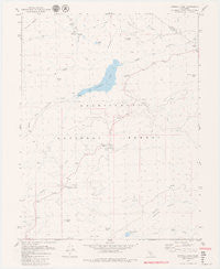 Donnell Lake California Historical topographic map, 1:24000 scale, 7.5 X 7.5 Minute, Year 1979