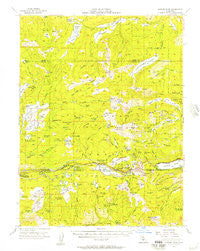 Donner Pass California Historical topographic map, 1:62500 scale, 15 X 15 Minute, Year 1955