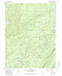 Dorrington California Historical topographic map, 1:24000 scale, 7.5 X 7.5 Minute, Year 1979