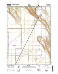 Dorris California Current topographic map, 1:24000 scale, 7.5 X 7.5 Minute, Year 2015