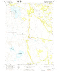 Dorris Reservoir California Historical topographic map, 1:24000 scale, 7.5 X 7.5 Minute, Year 1963