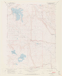 Dorris Reservoir California Historical topographic map, 1:24000 scale, 7.5 X 7.5 Minute, Year 1963