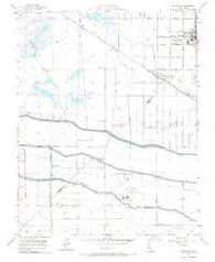 Dos Palos California Historical topographic map, 1:24000 scale, 7.5 X 7.5 Minute, Year 1956