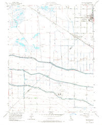 Dos Palos California Historical topographic map, 1:24000 scale, 7.5 X 7.5 Minute, Year 1956