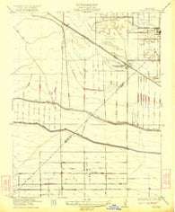 Dos Palos California Historical topographic map, 1:31680 scale, 7.5 X 7.5 Minute, Year 1922