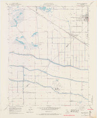 Dos Palos California Historical topographic map, 1:24000 scale, 7.5 X 7.5 Minute, Year 1956