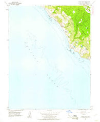 Double Point California Historical topographic map, 1:24000 scale, 7.5 X 7.5 Minute, Year 1954