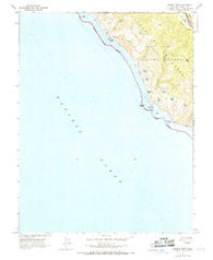 Double Point California Historical topographic map, 1:24000 scale, 7.5 X 7.5 Minute, Year 1954