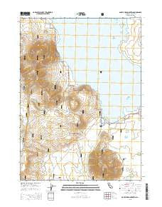 Double Head Mountain California Current topographic map, 1:24000 scale, 7.5 X 7.5 Minute, Year 2015