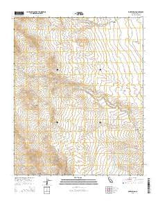 Dove Spring California Current topographic map, 1:24000 scale, 7.5 X 7.5 Minute, Year 2015