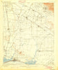 Downey California Historical topographic map, 1:62500 scale, 15 X 15 Minute, Year 1902
