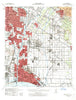 Downey California Historical topographic map, 1:62500 scale, 15 X 15 Minute, Year 1943