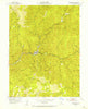 Downieville California Historical topographic map, 1:24000 scale, 7.5 X 7.5 Minute, Year 1951