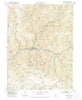 Downieville California Historical topographic map, 1:24000 scale, 7.5 X 7.5 Minute, Year 1951