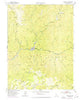 Downieville California Historical topographic map, 1:24000 scale, 7.5 X 7.5 Minute, Year 1951