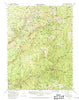 Downieville California Historical topographic map, 1:62500 scale, 15 X 15 Minute, Year 1951