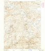 Downieville California Historical topographic map, 1:125000 scale, 30 X 30 Minute, Year 1891