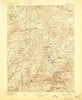 Downieville California Historical topographic map, 1:125000 scale, 30 X 30 Minute, Year 1896