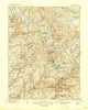 Downieville California Historical topographic map, 1:125000 scale, 30 X 30 Minute, Year 1897