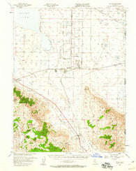 Doyle California Historical topographic map, 1:62500 scale, 15 X 15 Minute, Year 1954
