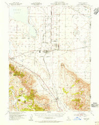 Doyle California Historical topographic map, 1:62500 scale, 15 X 15 Minute, Year 1954