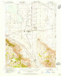 Doyle California Historical topographic map, 1:62500 scale, 15 X 15 Minute, Year 1954