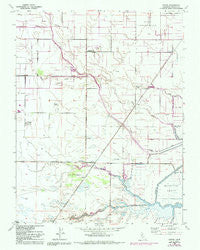 Dozier California Historical topographic map, 1:24000 scale, 7.5 X 7.5 Minute, Year 1952