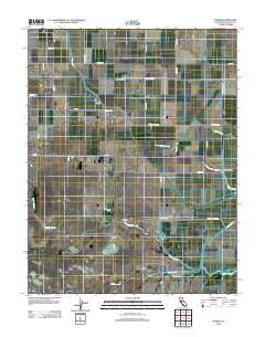 Dozier California Historical topographic map, 1:24000 scale, 7.5 X 7.5 Minute, Year 2012
